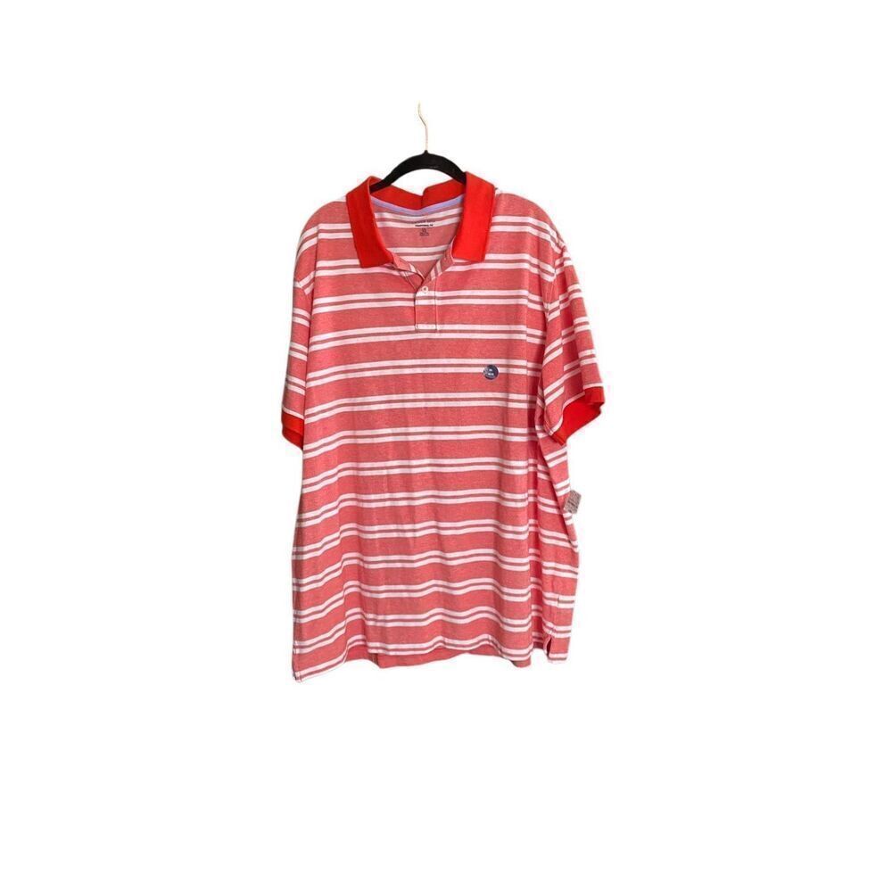 Lands end, NWT men’s traditional fit striped polo shirt S/XXL